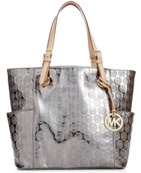 michael kors metallic tote bag|michael kors free tote bag.